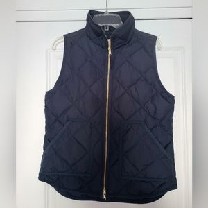 J Crew Quilted Puffer Vest S